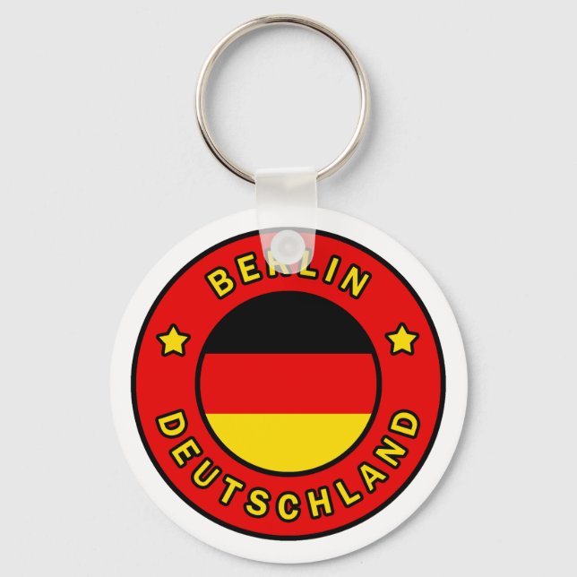 Berlin Deutschland Key Ring (Front)