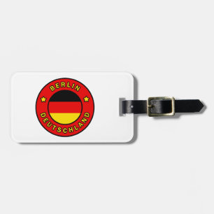 Berlin Deutschland Luggage Tag