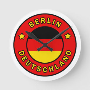 Berlin Deutschland Round Clock