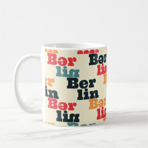 Berlin Digital Creative, Print Pattern. Coffee Mug