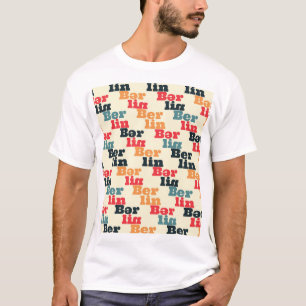 Berlin Digital Creative, Print Pattern. T-Shirt