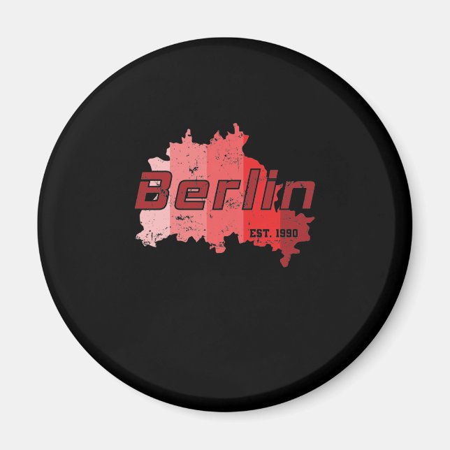 Berlin Federal Deutschland Heimat Magnet (Front)
