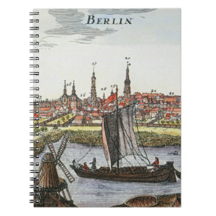 Berlin, Germany, 1737 Spiral Notebook