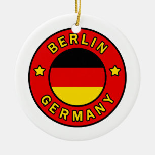 Berlin Germany Ceramic Tree Decoration