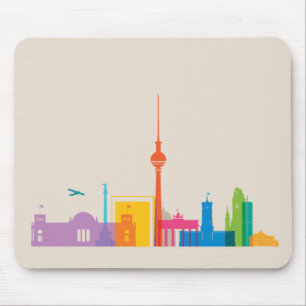 Berlin, Germany Cityscape Mouse Pad