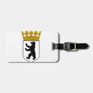 Berlin (Germany) Coat of Arms Luggage Tag