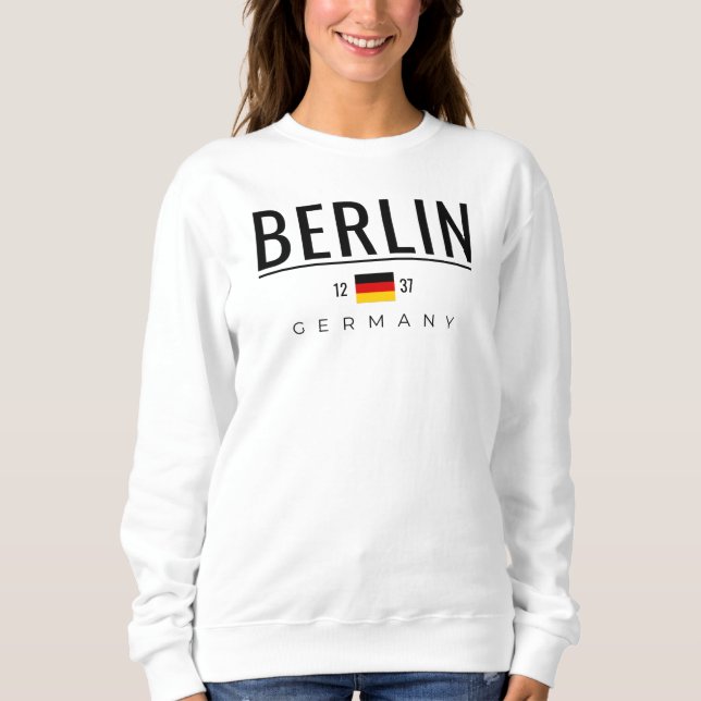 Berlin Germany  Est. 1237 Sweatshirt (Front)