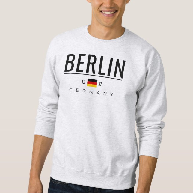 Berlin Germany  Est. 1237 Sweatshirt (Front)