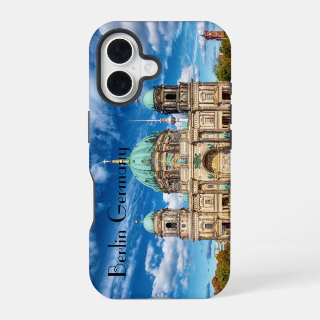 Berlin Germany iPhone 16 Case (Back)