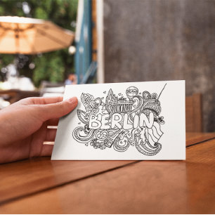 Berlin Germany Landmark Souvenir Postcard