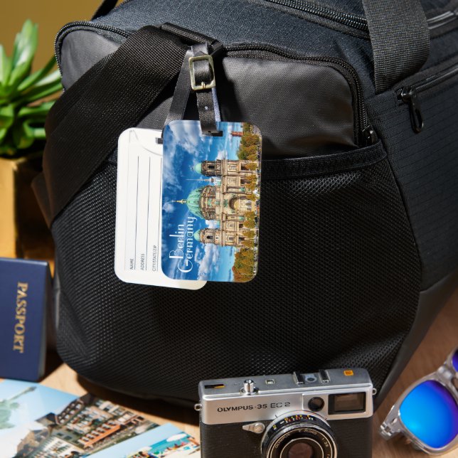 Berlin Germany Luggage Tag (Front & Back)