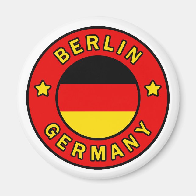Berlin Germany Magnet (Front)