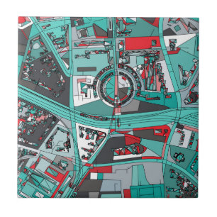 Berlin, Germany Map Tile