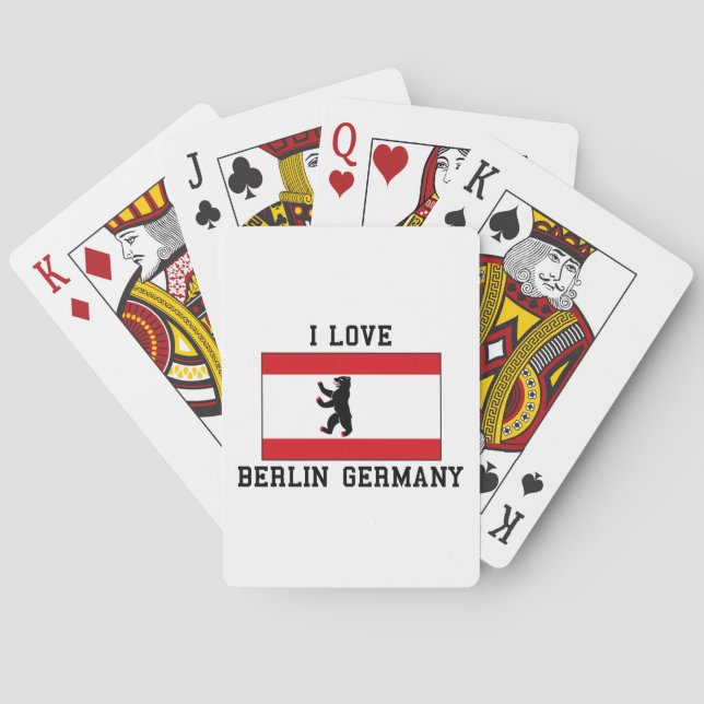Berlin, Germany Playing Cards (Back)