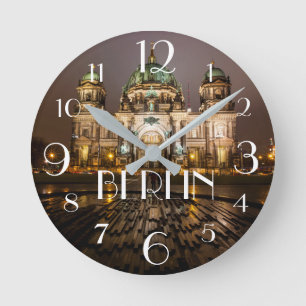 Berlin Germany Round Clock