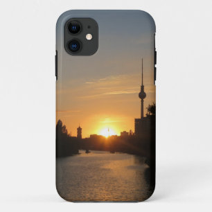 Berlin Germany Skyline Night Fernsehturm Case-Mate iPhone Case