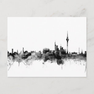 Berlin Germany Skyline Postcard