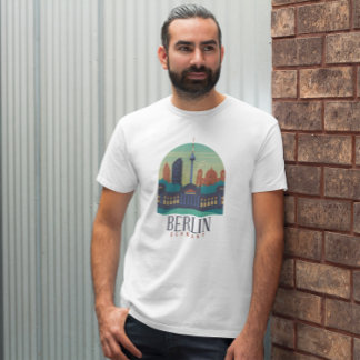 Berlin Germany Skyline T Shirt