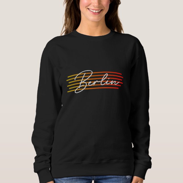 Berlin Germany Souvenir Gift Sweatshirt (Front)