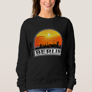 Berlin Germany Sunset Skyline Sweatshirt