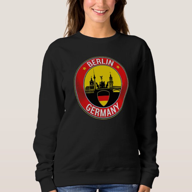 Berlin  Germany Sweatshirt (Front)