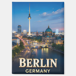 ✈️ Berlin Germany Travel Gift 🌆 Magnet