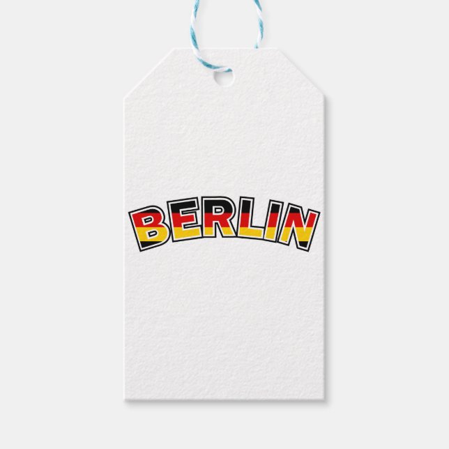 Berlin Gift Tags (Front)