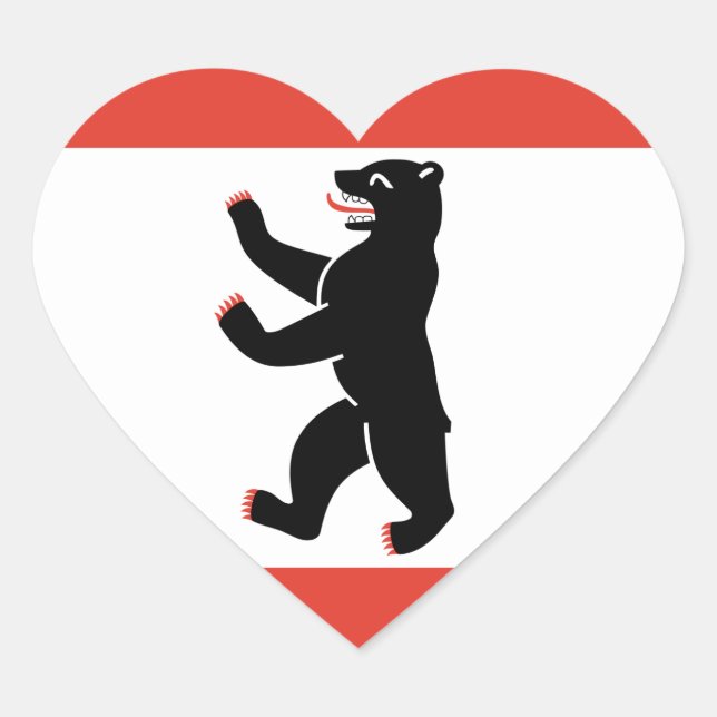 Berlin Heart Sticker (Front)