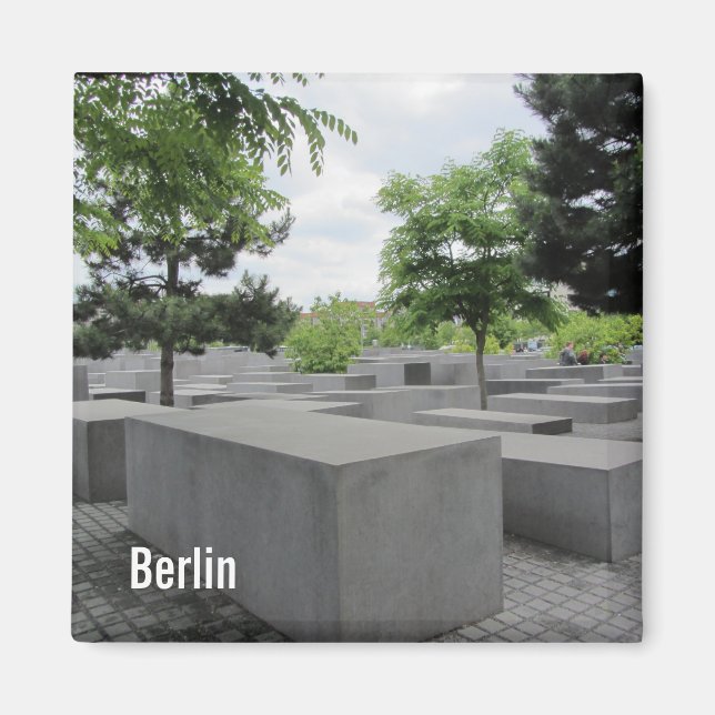Berlin Holocaust Memorial Magnet (Front)
