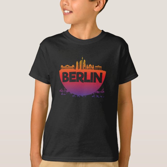 Berlin In New Colours T-Shirt (Front)