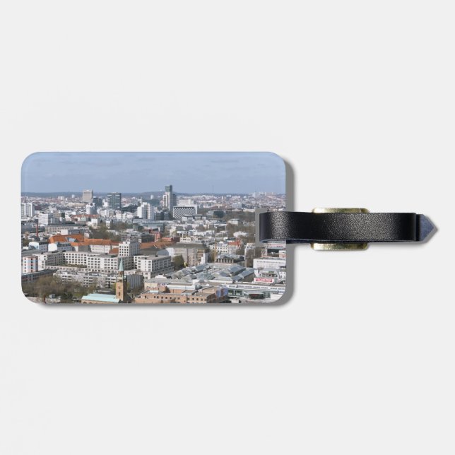 Berlin Luggage Tag (Back Horizontal)