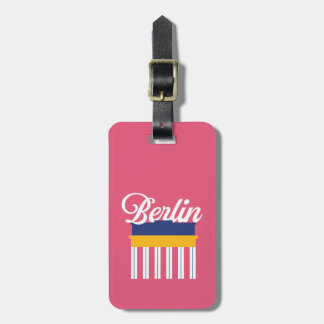 Berlin Luggage Tag