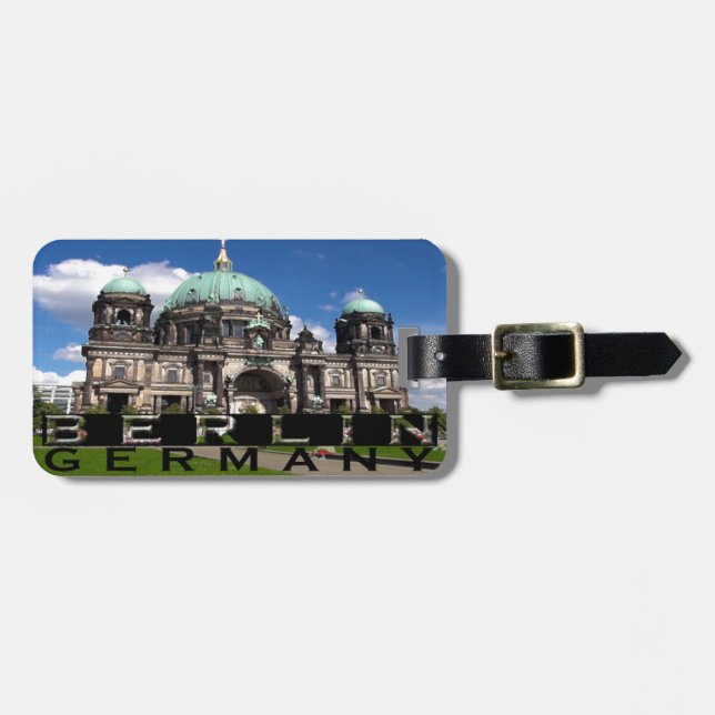 Berlin Luggage Tag (Front Horizontal)
