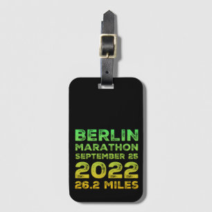 Berlin Marathon 2022 Luggage Tags