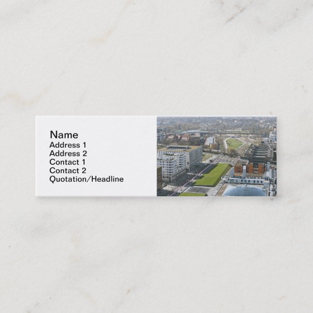 Berlin Mini Business Card (Front)
