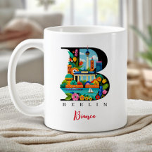 Berlin Monogram Letter B Personalised Gift