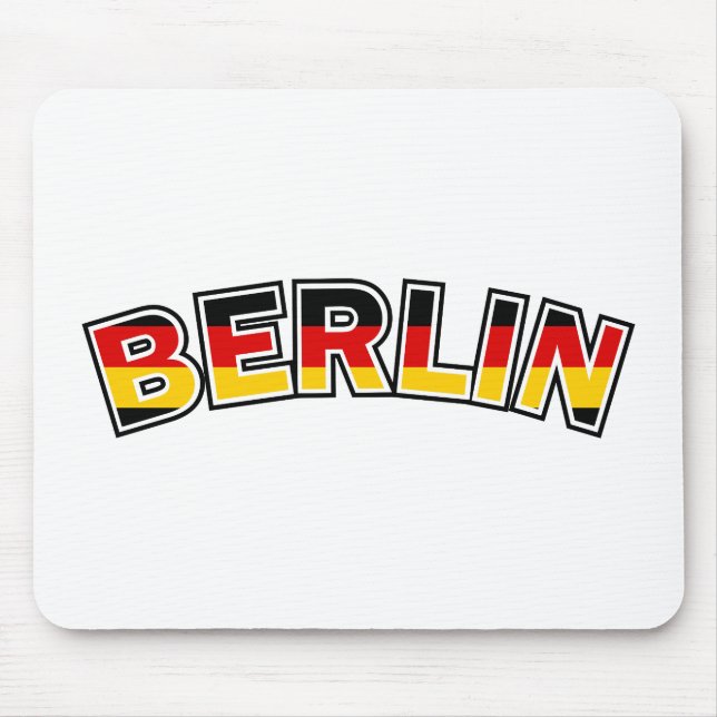 Berlin Mouse Pad (Front)