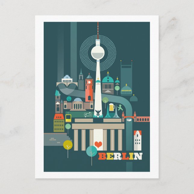 Berlin Postcard (Front)