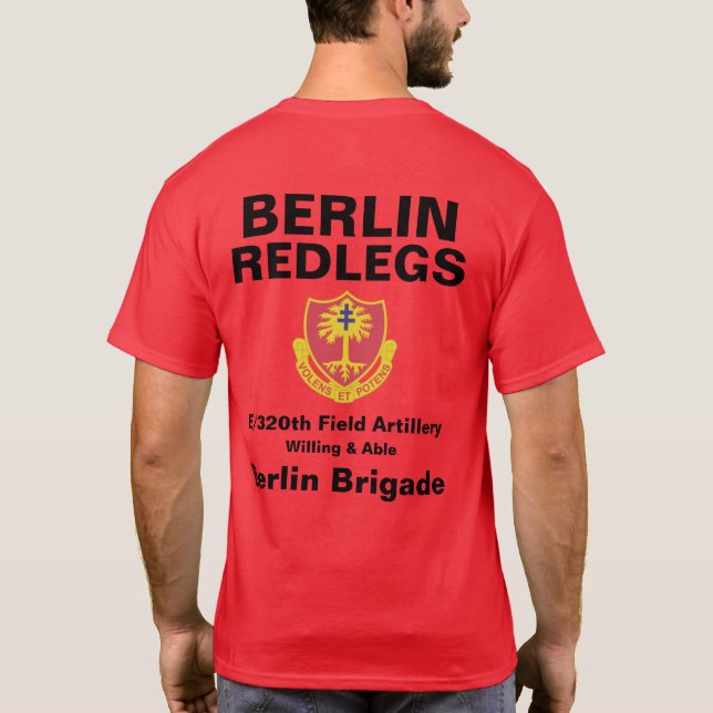 Berlin Redleg Shirt (Back)