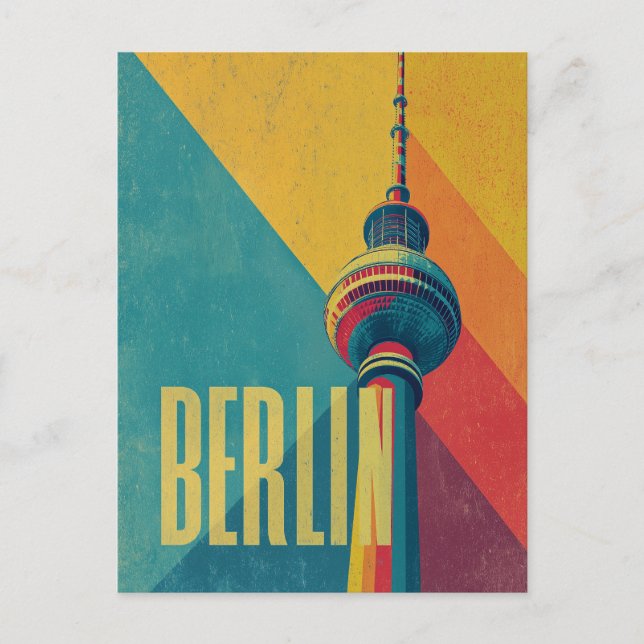Berlin retro postcard (Front)