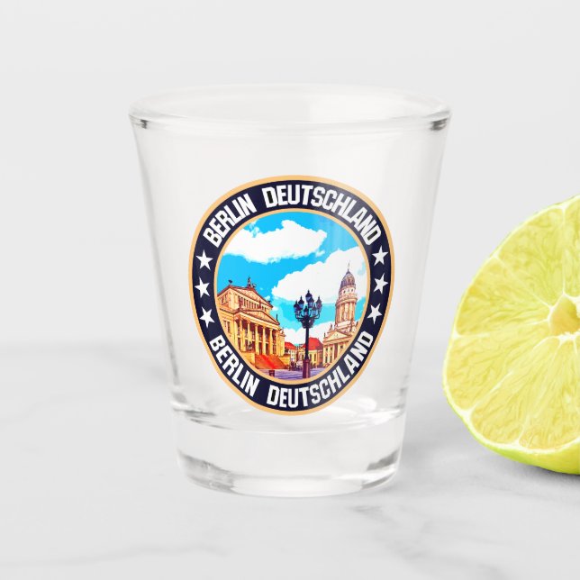 Berlin                                             shot glass (Front)