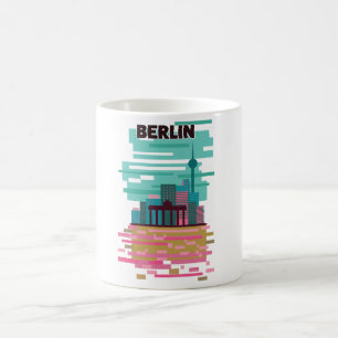 Berlin Travel poster Coffee Mug