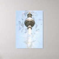 Berlin TV Tower Abstract Germany Travel Art