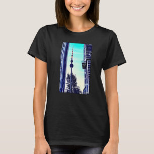 Berlin TV Tower Berlin City Street Sight Landmark T-Shirt