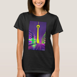 Berlin TV Tower Berlin City Street Sight Landmark T-Shirt