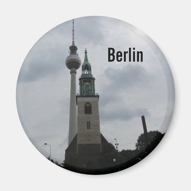 Berlin TV Tower Magnet (Front)