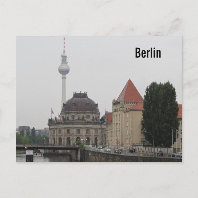 Berlin TV Tower Postcard (Front)