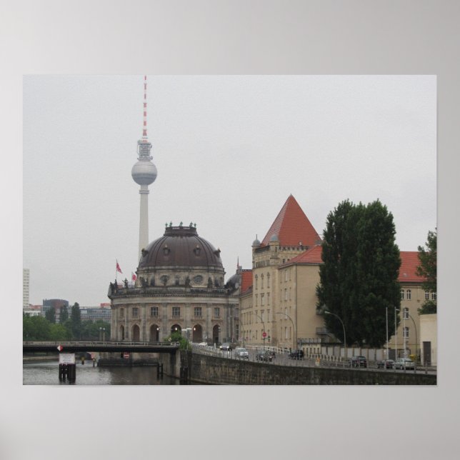 Berlin TV Tower Poster (Front)