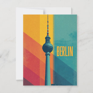 Berlin vintage postcard