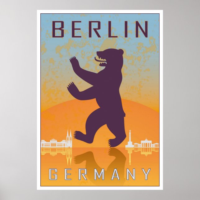 Berlin vintage poster (Front)